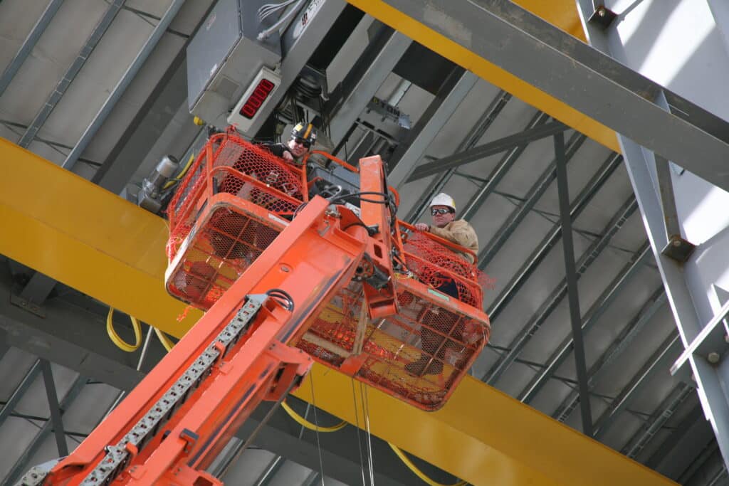 American Equipment Crane Load Test