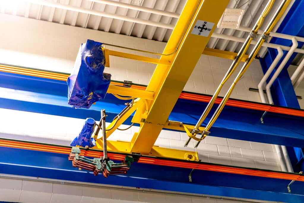 overhead bridge crane with new parts